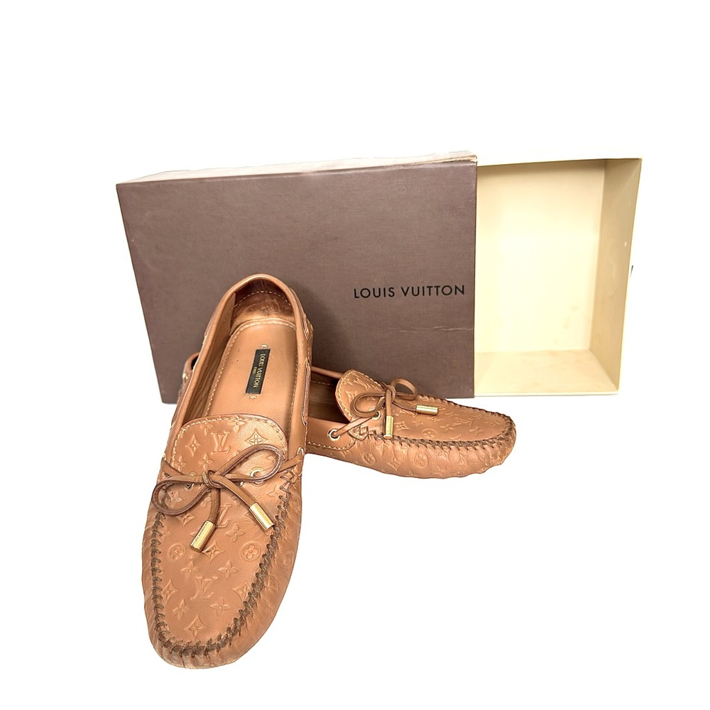 Louis Vuitton Brown Loafers
